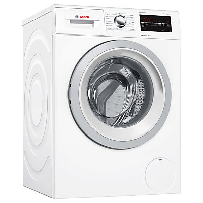 Bosch WAT28421GB Freestanding Washing Machine, 8kg Load, A+++ Energy Rating, 1400rpm Spin, White Bosch WAT28421GB Freestanding Washing Machine, 8kg Load, A+++ Energy Rating, 1400rpm Spin, White